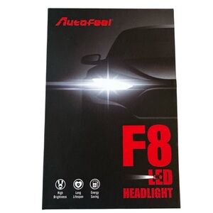 F8 LED Headlight - Black